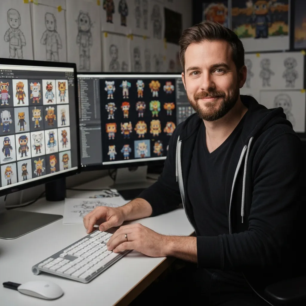 Pixel artist profile